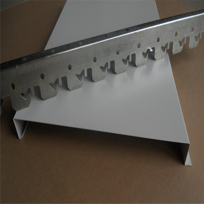 il soffitto di alluminio H acustica del metallo di 200mm ha modellato i pannelli per soffitti lineari