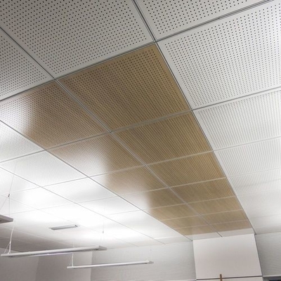 Pannelli di alluminio del soffitto falso perforato