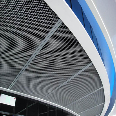 Peso leggero impermeabile spesso saldato di alluminio di Mesh Ceiling Panel 3mm