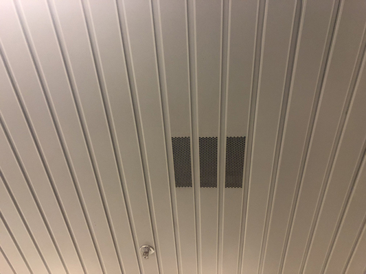 Il soffitto alto della plancia della striscia 15mm di G piastrella 0.5mm-0.9mm per il centro commerciale