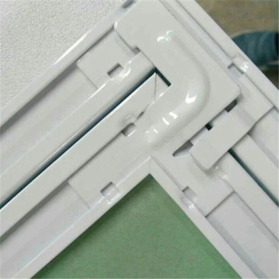 Il bordo di gesso del pannello di Access del soffitto della serratura di tocco rende incombustibile il pannello di Access del metallo 300x300