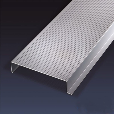 il soffitto di alluminio della striscia del metallo H di altezza di 29mm a prova d'umidità rende incombustibile