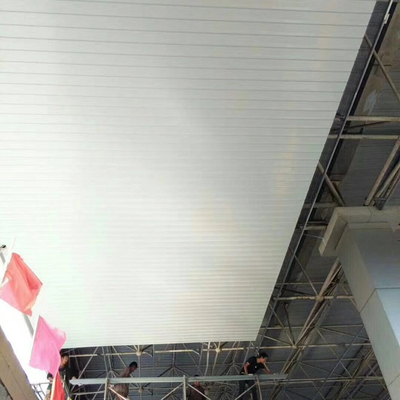 soffitto di alluminio del metallo della striscia di altezza C di 16mm per il centro commerciale