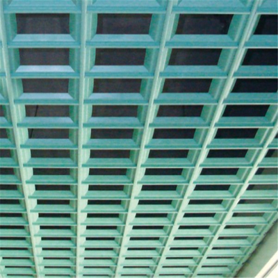 Sistema aperto del soffitto delle cellule di griglia di assorbimento acustico della piramide di alluminio del soffitto