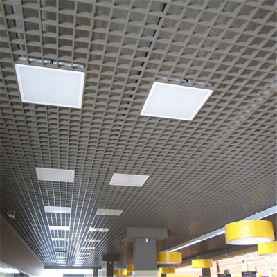soffitto aperto di alluminio ricoprente di alluminio delle cellule del soffitto PVDF del metallo 100x100