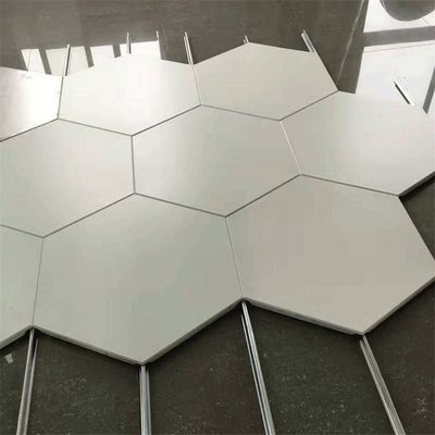 Clip esagonale acustica del soffitto di alluminio perforato del metallo in mattonelle del soffitto