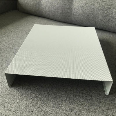 50x150 soffitto in metallo di alluminio ultra micro perforation U soffitto a sbalzo