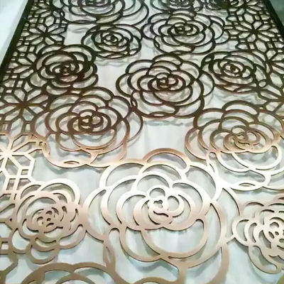Pannello di taglio laser a modello personalizzato