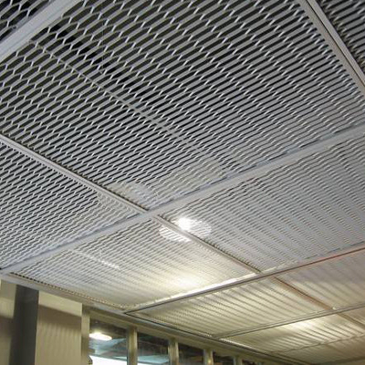 Mesh Ceiling Panel in espansione a prova di fuoco 20x40mm 0.4mm-3.5mm densamente