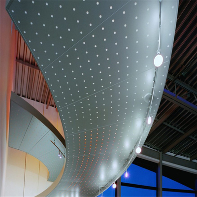 PVDF ha finito la progettazione del soffitto del metallo