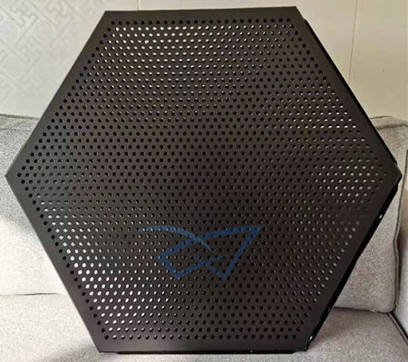 Soffitto di alluminio del metallo della sospensione esagonale