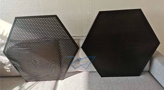 Soffitto di alluminio del metallo della sospensione esagonale