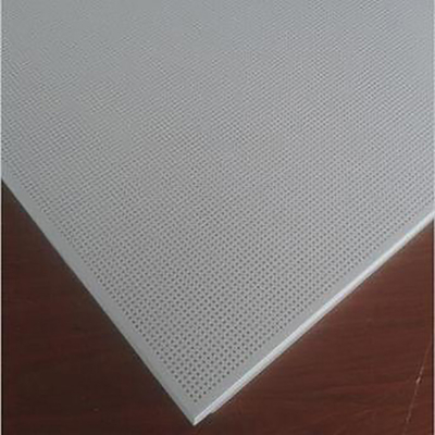 Rivestimento di alluminio perforato del PE dei pannelli per soffitti 500x500mm