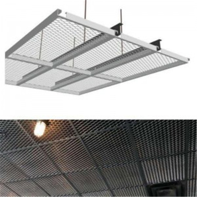Pannello per soffitti in metallo espanso decorativo in alluminio con spessore di 2,0 mm