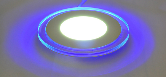 il lume 90LM/W e 6+3W della plafoniera del diametro LED di 145mm merletta un pannello di due colori