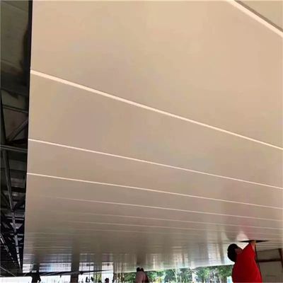 striscia di alluminio 400mm del soffitto H del metallo degli aeroporti facili smontare