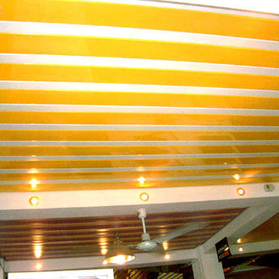 Pannelli a H in alluminio personalizzati per soffitti metallici disponibili in più dimensioni per soluzioni interne su misura