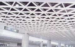 Soffitto 250x250mm di griglia del metallo della lega di alluminio per il centro di convenzione