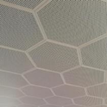 Clip esagonale di colore personalizzabile nel soffitto 404mm per la stazione della metropolitana