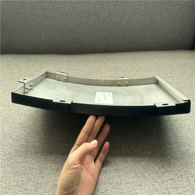 Spessore di alluminio del pannello di rivestimento della colonna di colore di rivestimento nero della linea sottile 2.85mm