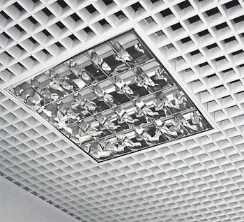 Soffitto di alluminio impermeabile di griglia di assorbimento acustico per la stazione della metropolitana
