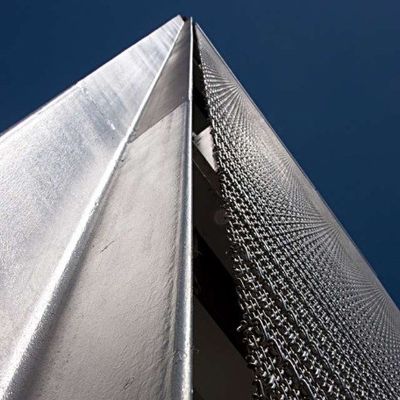 Il metallo dell'alluminio di riduzione di rumore ha espanto Mesh Panel For Factory Buildings