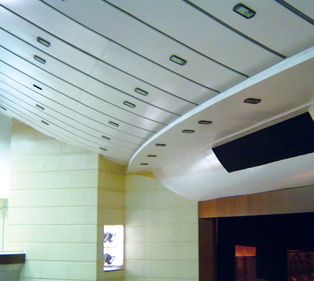 Pannello ondulato di alluminio personalizzabile per Convention Center