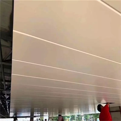 soffitto di alluminio della H-striscia di 300x3000mm per la decorazione della parete di Convention Center
