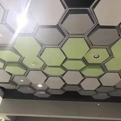 Alluminio esagonale Clip-nel soffitto per la decorazione della parete di Convention Center