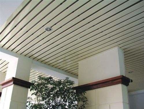 soffitto di alluminio del metallo di 85mm per il pannello per soffitti di alluminio della striscia della piscina U