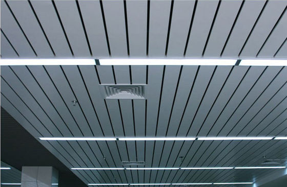 soffitto di alluminio del metallo di 85mm per il pannello per soffitti di alluminio della striscia della piscina U