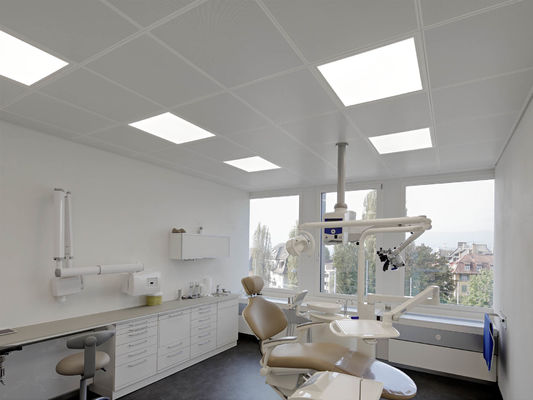 clip ultra micro di alluminio di perforazione del soffitto del metallo 300x1200 nel soffitto