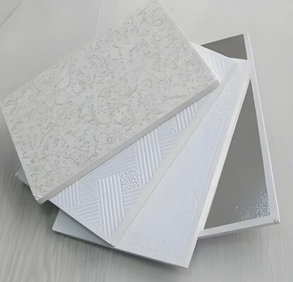 Lastre per controsoffitto sospeso in gesso 600X600 7mm