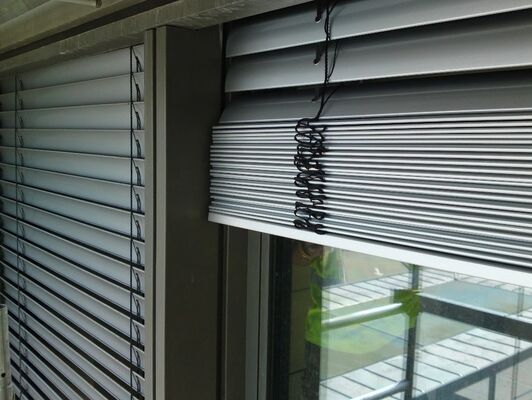 50x150 Louvered Window Blinds Vertical 1.2mm-3mm Transfer Printed