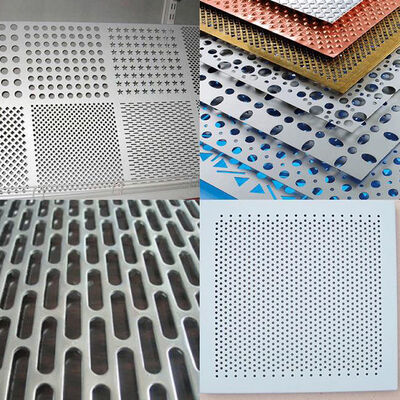 Pannelli esterni in lega di alluminio personalizzati con facciata perforata, pannelli in alluminio PVDF per facciate
