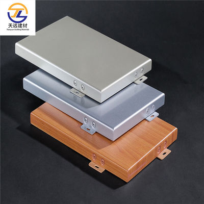Pvdf Rivestimento Armadio in alluminio Esterno Rivestimento per pareti metalliche 2,0 mm 2,5 mm 3,0 mm