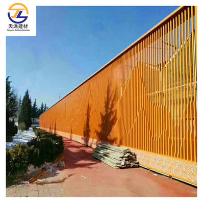 Cubo di alluminio a forma di U Dimensioni personalizzate Pannello di legno Acp Rivestimento PE