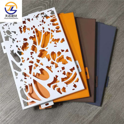 Pantaloni di recinzione in alluminio anodizzato leggero Edificio Decorativo Legno Acp 5mm