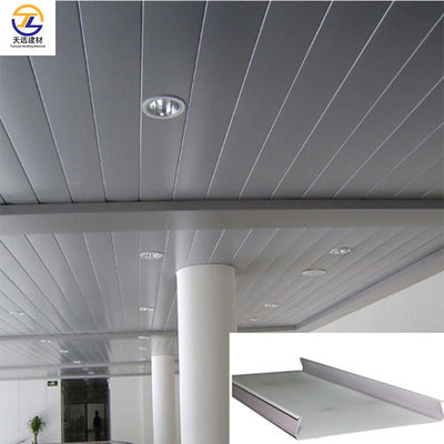 soffitto in metallo rivestito in polvere di alluminio isolamento termico edificio per uffici soffitto in lamiera di alluminio
